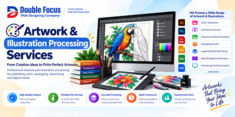 Artwork & Illustration Processing Services