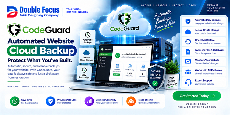 CodeGuard Automated Website Cloud Backup