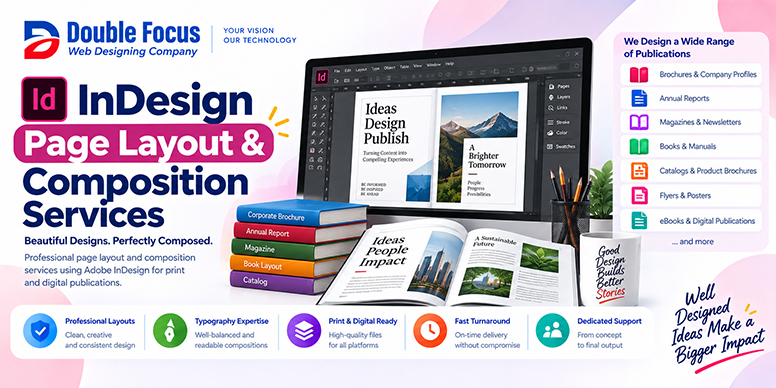 InDesign Page Layout & Composition Services