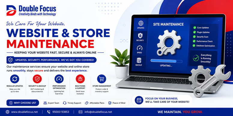 Website & Store Maintenance Services in Chennai